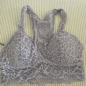 Aerie lavender bralette size medium